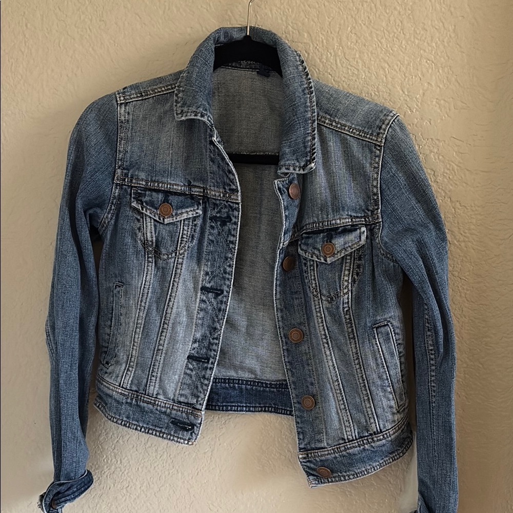 American Eagle Outfitters Blue Jean Jacket